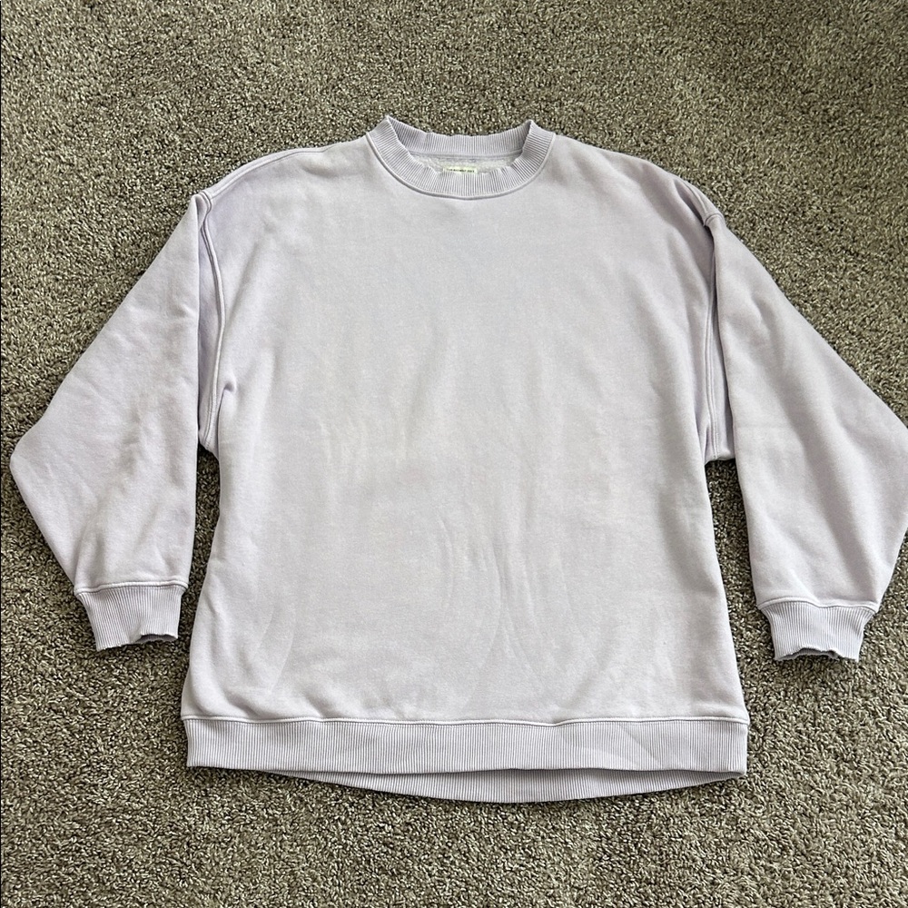 American Eagle oversized Lavender Sweatshirt